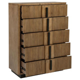 Terrace 5-drawer Chest of Drawers Ash Brown | Brown | Ash Brown | 224905