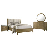 Granada 4-piece Queen Bedroom Set Natural Pine | Gallery | 224921Q-S4 224921KE-S4 224921KW-S4 224921Q-S5 224921KE-S5 224921KW-S5