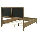 Granada Upholstered Queen Panel Bed Natural Pine | Queen | Beige | Natural Pine | 224921Q