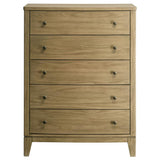 Granada 5-drawer Bedroom Chest of Drawers Natural Pine | Full | Brown | Natural Pine | 224925