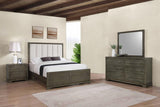 Gran Park 4-piece Queen Bedroom Set Dark Cocoa | Gallery | 224930Q-S4 224931Q-S4 224930KE-S4 224931KE-S4 224930KW-S4 224931KW-S4 224930Q-S5 224931Q-S5 224930KE-S5 224931KE-S5 224930KW-S5 224931KW-S5