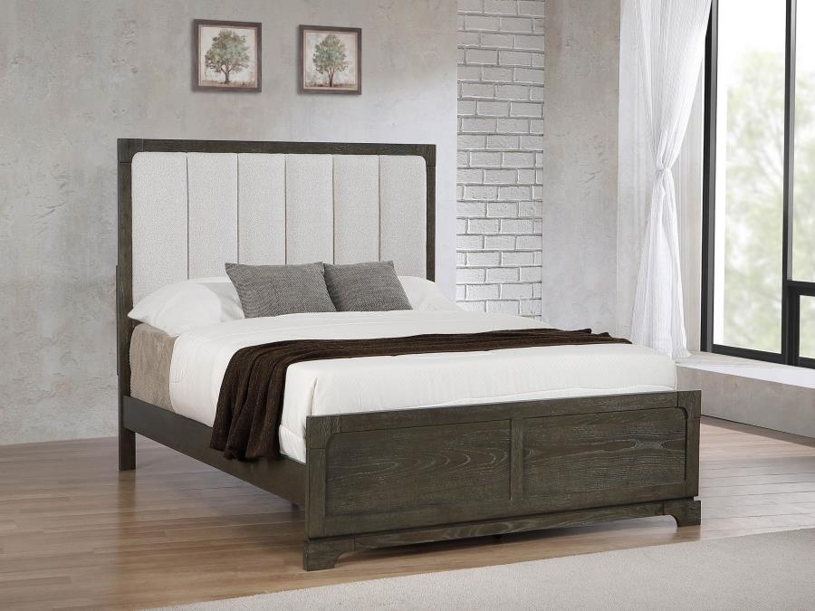 Gran Park 59-inch Queen Panel Bed Dark Cocoa | Queen | Brown | Dark Cocoa | 224930Q