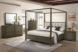 Gran Park 4-piece Queen Bedroom Set Dark Cocoa | California King / 5-piece / 224931KW-S5 | 224931KW-S5