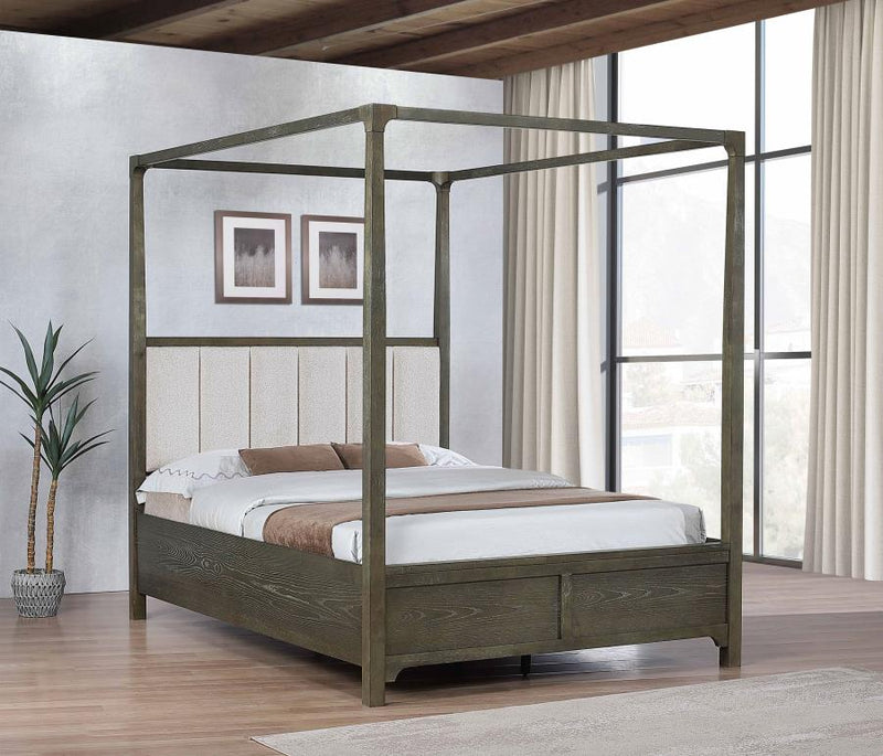 Gran Park Canopy Bed Dark Cocoa