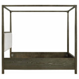 Gran Park Queen Canopy Bed Dark Cocoa | Queen | Brown | Dark Cocoa | 224931Q