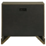 Gran Park 2-drawer Nightstand Bedside Table Dark Cocoa | Brown | Dark Cocoa | 224932