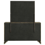 Gran Park 6-drawer Dresser and Mirror Dark Cocoa