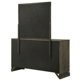 Gran Park 6-drawer Dresser and Mirror Dark Cocoa | Brown | Dark Cocoa | 224933M