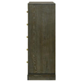 Gran Park 5-drawer Bedroom Chest of Drawers Dark Cocoa | Brown | Dark Cocoa | 224935