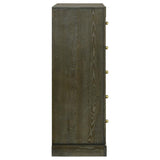 Gran Park 5-drawer Bedroom Chest of Drawers Dark Cocoa | Brown | Dark Cocoa | 224935