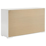 Ives 4-piece Eastern King Bedroom Set White High Gloss | White | White High Gloss | 224941KE-S4