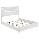 Ives 5-piece Eastern King Bedroom Set White High Gloss | White | White High Gloss | 224941KE-S5