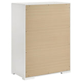 Ives 5-piece Eastern King Bedroom Set White High Gloss | White | White High Gloss | 224941KE-S5