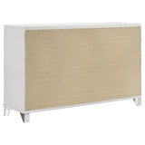 Marmore 4-piece Eastern King Bedroom Set White | White | 224961KE-S4