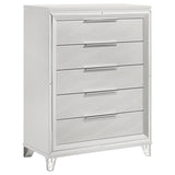 Marmore 4-piece Queen Bedroom Set White