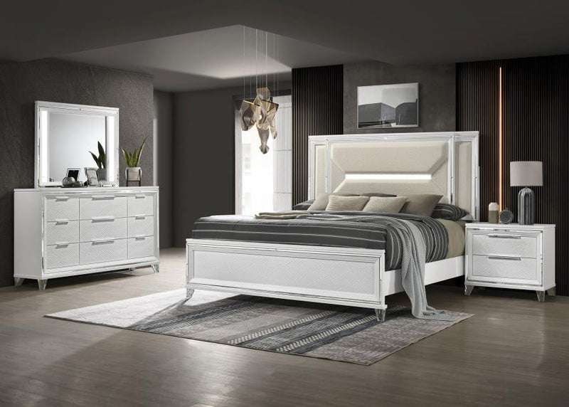 Marmore 4-piece Bedroom Set White