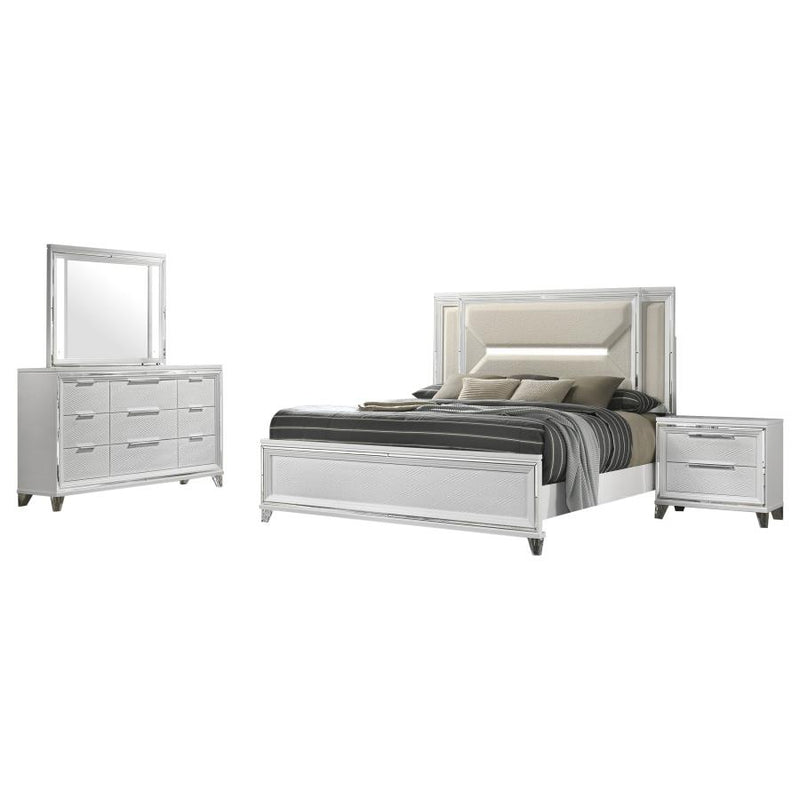 Marmore 4-piece Bedroom Set White