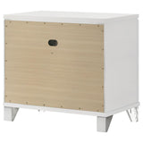 Marmore 2-drawer Nightstand Bedside Table White | White | 224962