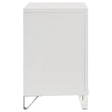 Marmore 2-drawer Nightstand Bedside Table White | White | 224962