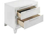 Marmore 2-drawer Nightstand Bedside Table White | White | 224962