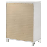 Marmore 5-drawer Bedroom Chest of Drawers White | White | 224965