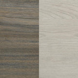 Fenwick California King Bed Bookcase Headboard Grey Oak | Grey | Grey Oak / Almond | 224981KW