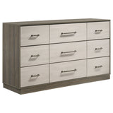 Fenwick 4-piece Queen Bedroom Set Grey Oak | Gallery | 224981Q-S4 224981KE-S4 224981KW-S4 224981Q-S5 224981KE-S5 224981KW-S5