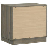 Fenwick 2-drawer Nightstand Bedside Table Grey Oak | Grey | Grey Oak / Almond | 224982