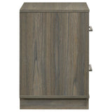 Fenwick 2-drawer Nightstand Bedside Table Grey Oak | Grey | Grey Oak / Almond | 224982