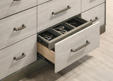 Fenwick 9-drawer Dresser Grey Oak