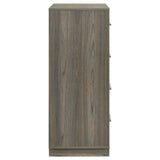 Fenwick 4-drawer Chest of Drawers Grey Oak | Grey | Grey Oak/Almond | 224985