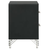Lucia 2-drawer Nightstand Bedside Table Black | Black | 224992