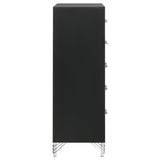 Lucia 5-drawer Bedroom Chest of Drawers Black | King | Black | 224995