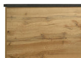 Kaywood 52-inch Full Panel Bed Natural Pine | Brown | Weathered Brown / Natural Pine | 225001F