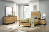 Kaywood 4-piece Twin Bedroom Set Natural Pine | Gallery | 225001T-S4 225001F-S4 225001Q-S4 225001KE-S4 225001T-S5 225001F-S5 225001Q-S5 225001KE-S5