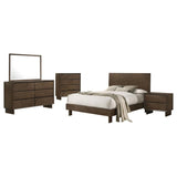 Glenwood 5-piece Eastern King Bedroom Set Warm Brown | Brown | Warm Brown | 225011KE-S5
