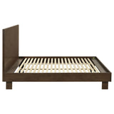 Glenwood 48-inch Eastern King Platform Panel Bed Warm Brown | Eastern King | 225011KE