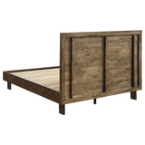 Glenwood 48-inch Queen Platform Panel Bed Warm Brown | Queen | Brown | Warm Brown | 225011Q