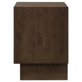 Glenwood 2-drawer Nightstand Bedside Table Warm Brown | Brown | Warm Brown | 225012