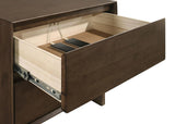 Glenwood 2-drawer Nightstand Bedside Table Warm Brown | Brown | Warm Brown | 225012