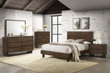 Glenwood 2-drawer Nightstand Bedside Table Warm Brown | Brown | Warm Brown | 225012