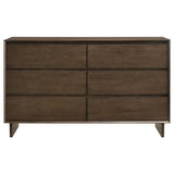 Glenwood 6-drawer Dresser Cabinet Warm Brown | Brown | Warm Brown | 225013