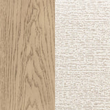 Kailani 52-inch California King Wingback Bed Beige Oak | Beige | Beige Oak | 225041KW