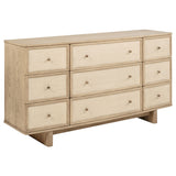 Kailani 4-piece Queen Bedroom Set Beige Oak | Gallery | 225041Q-S4 225041KE-S4 225041KW-S4 225041Q-S5 225041KE-S5 225041KW-S5