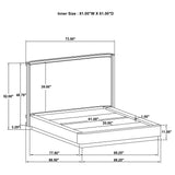 Kailani 4-piece Queen Bedroom Set Beige Oak | Gallery | 225041Q-S4 225041KE-S4 225041KW-S4 225041Q-S5 225041KE-S5 225041KW-S5