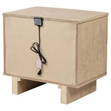 Kailani 2-drawer Nightstand Bedside Table Beige Oak | Beige | Beige Oak | 225042