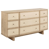 Kailani 9-drawer Dresser Cabinet Beige Oak | Beige | Beige Oak | 225043