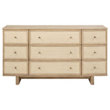 Kailani 9-drawer Dresser Cabinet Beige Oak | Beige | Beige Oak | 225043