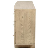 Kailani 9-drawer Dresser Cabinet Beige Oak