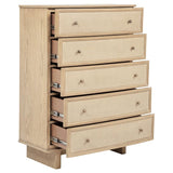 Kailani 5-drawer Bedroom Chest of Drawers Beige Oak | King | Beige | Beige Oak | 225045